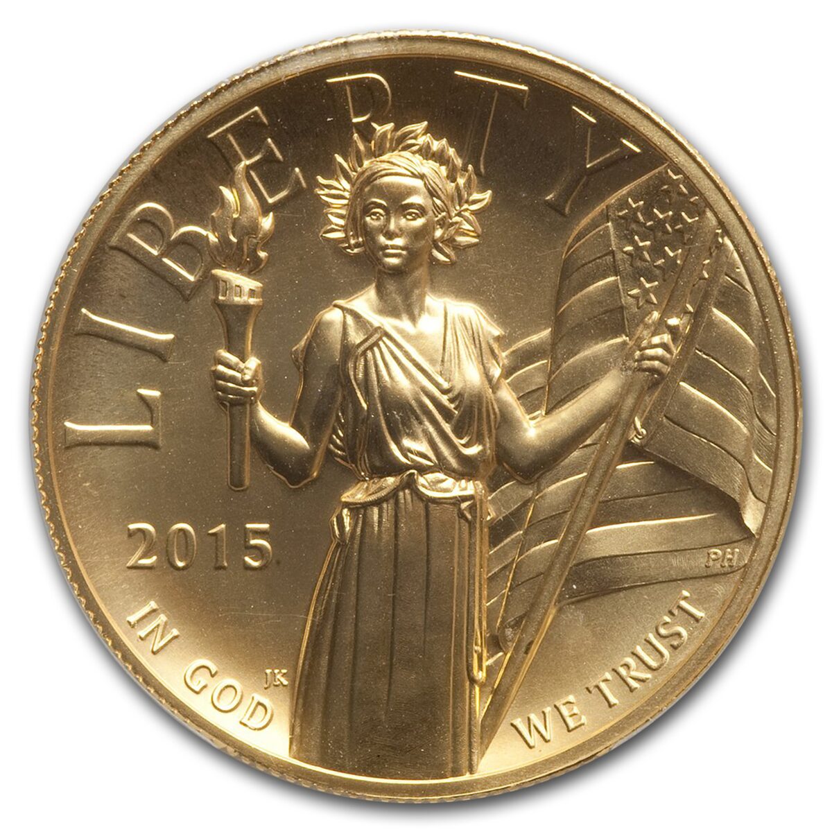 2015-W High Relief American Liberty Gold MS-70 PCGS (FDI)