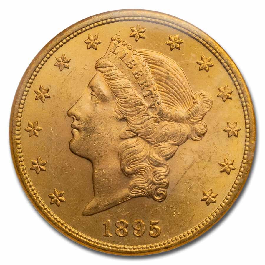 1895 $20 Liberty Gold Double Eagle MS-63 NGC