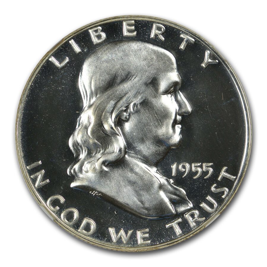 1955 Franklin Half Dollar PF-69 NGC