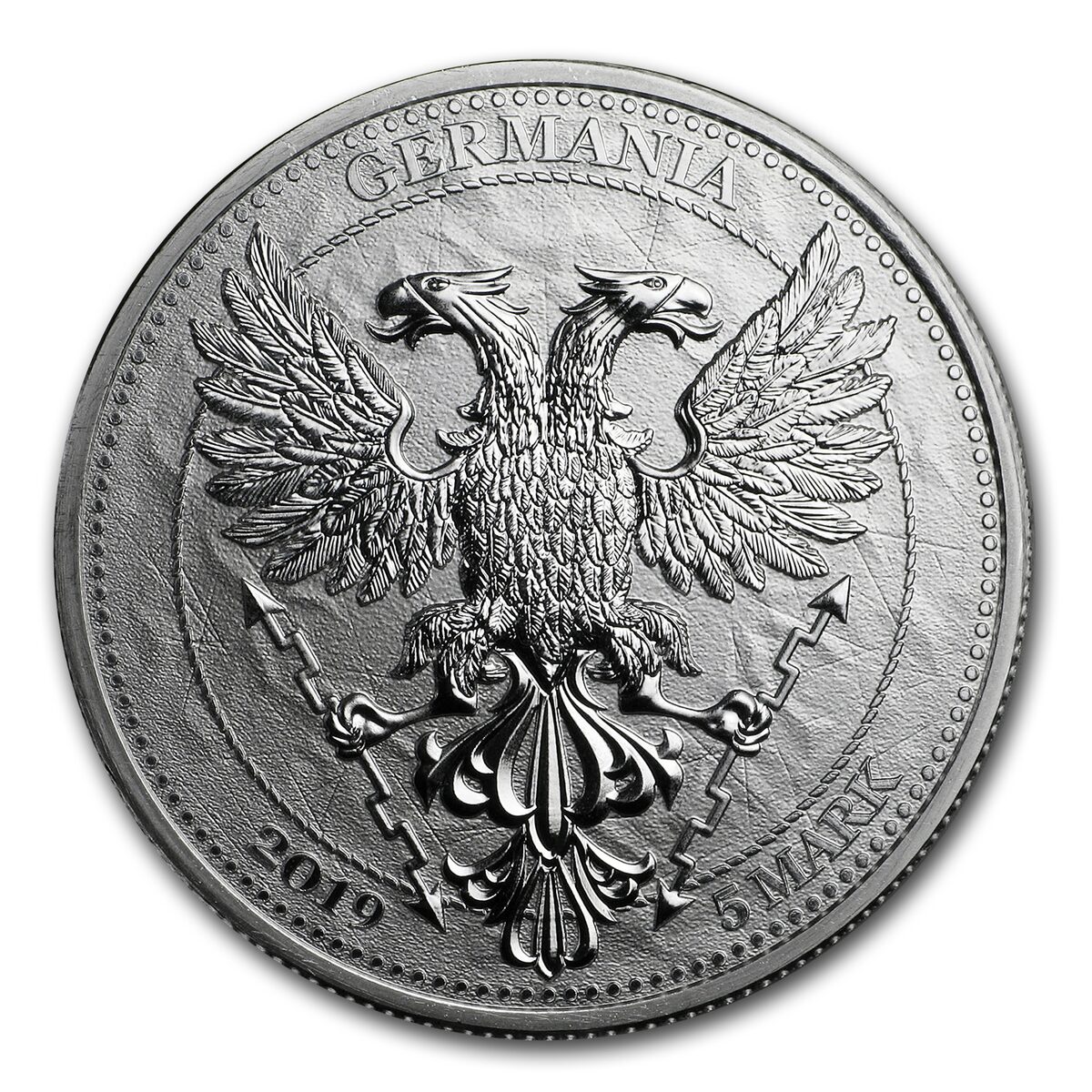 2019 Germania Oak Leaf 1 oz Silver Round BU