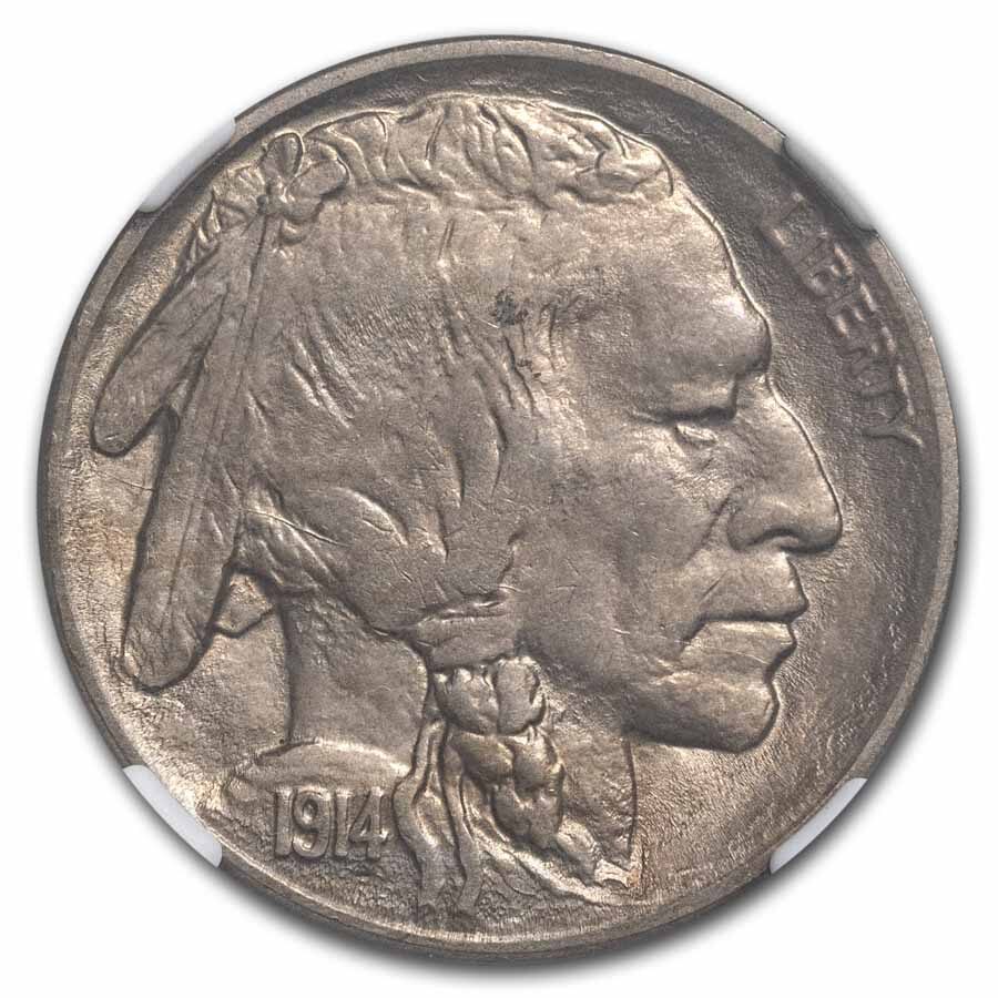 1914-D Buffalo Nickel MS-63 NGC