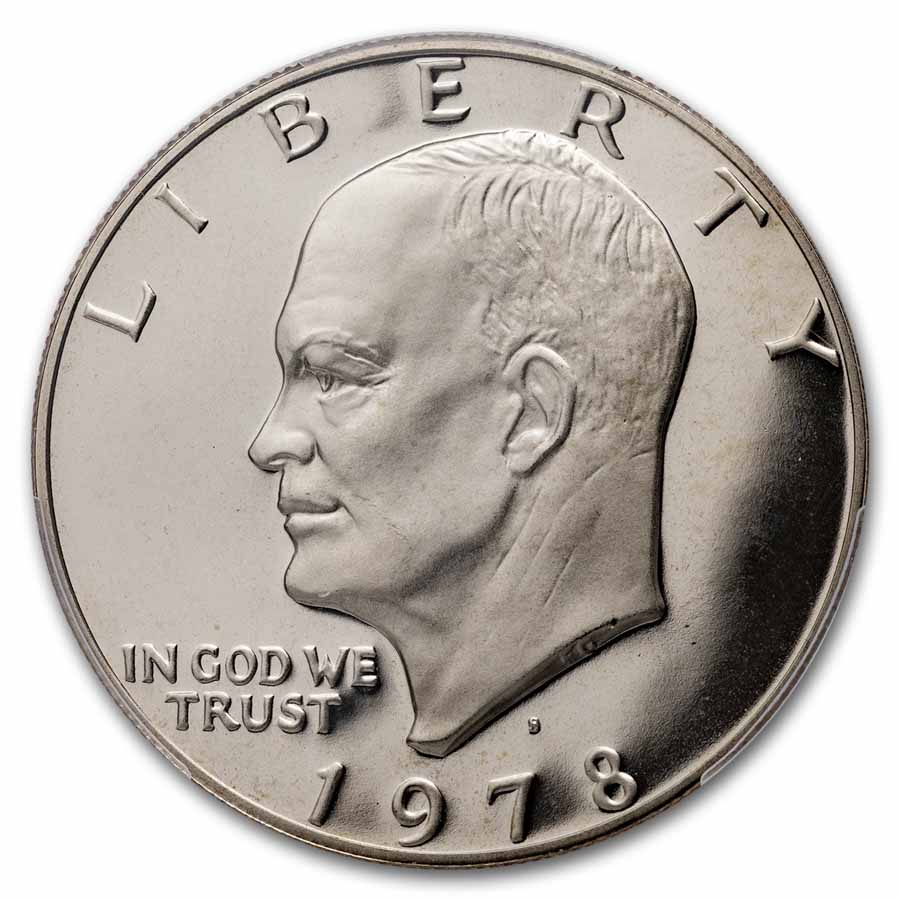 1978-S Clad Eisenhower Dollar PR-70 DCAM PCGS