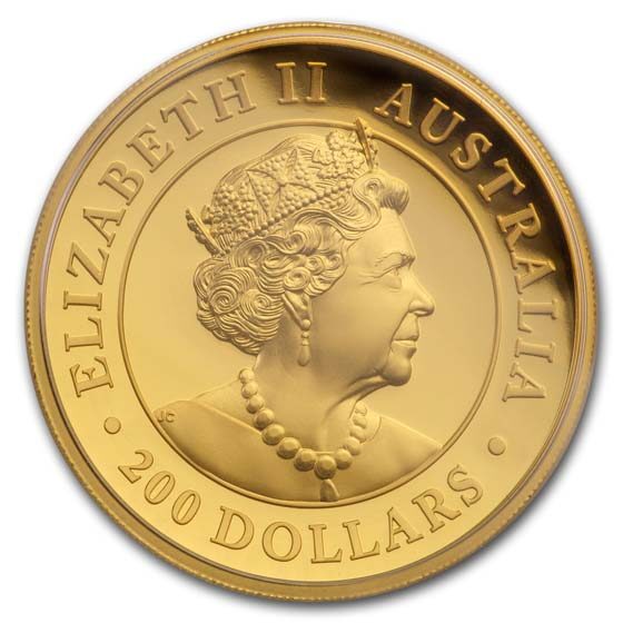 2019 Australia 2 oz Gold Proof Wedge Tailed Eagle (High Relief)