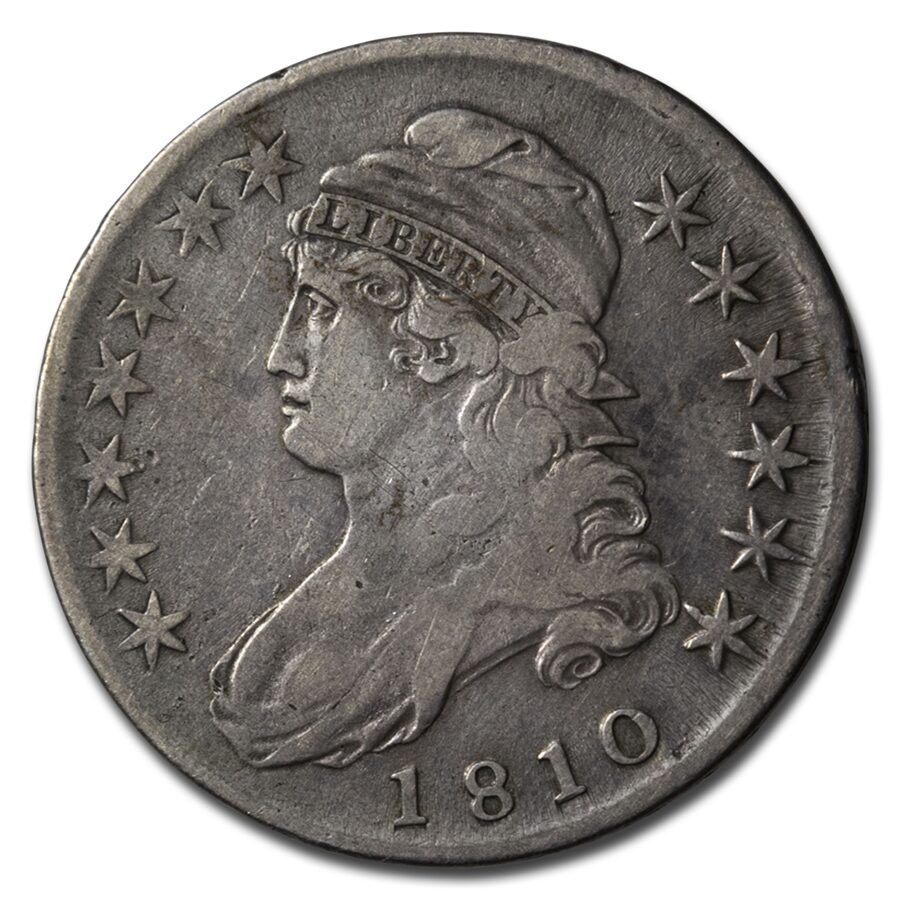 1810 Bust Half Dollar Fine