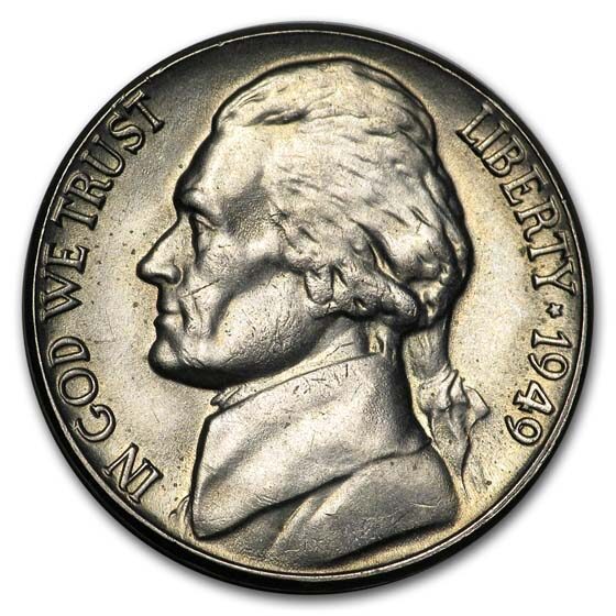 1946-2019 Jefferson Nickel BU (Random Date)