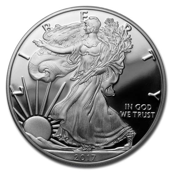 2017-S Proof American Silver Eagle PR-70 PCGS