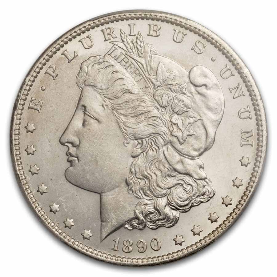 1890-O Morgan Dollar MS-63 PCGS
