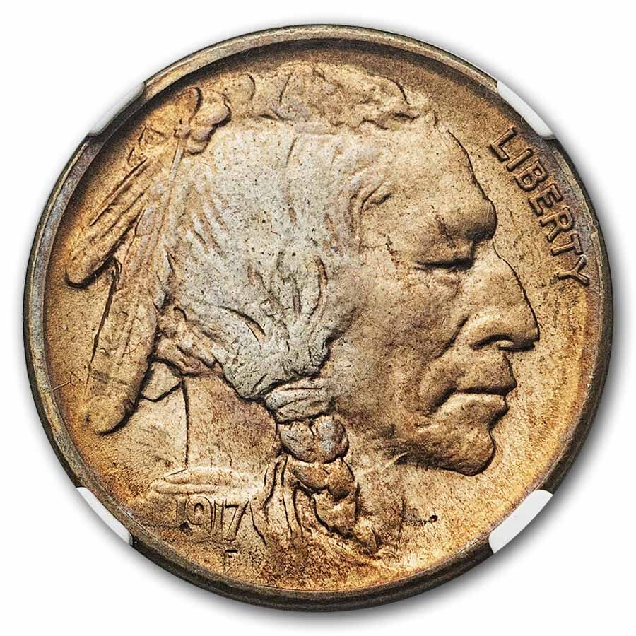 1917-S Buffalo Nickel MS-62 NGC