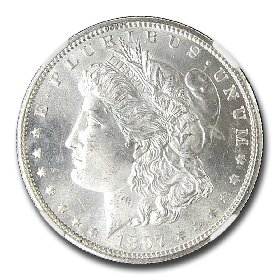 1897-S Morgan Dollar MS-64 NGC