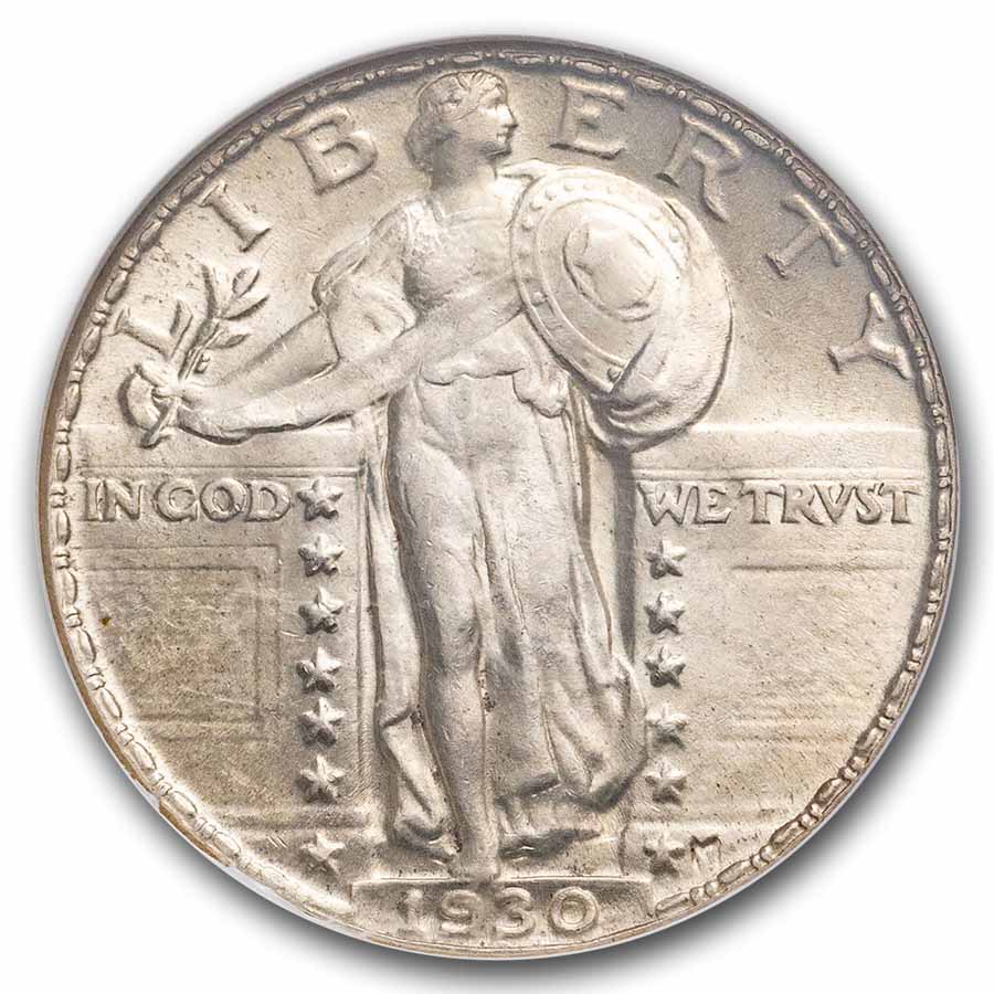 1930 Standing Liberty Quarter MS-62 NGC (FH)