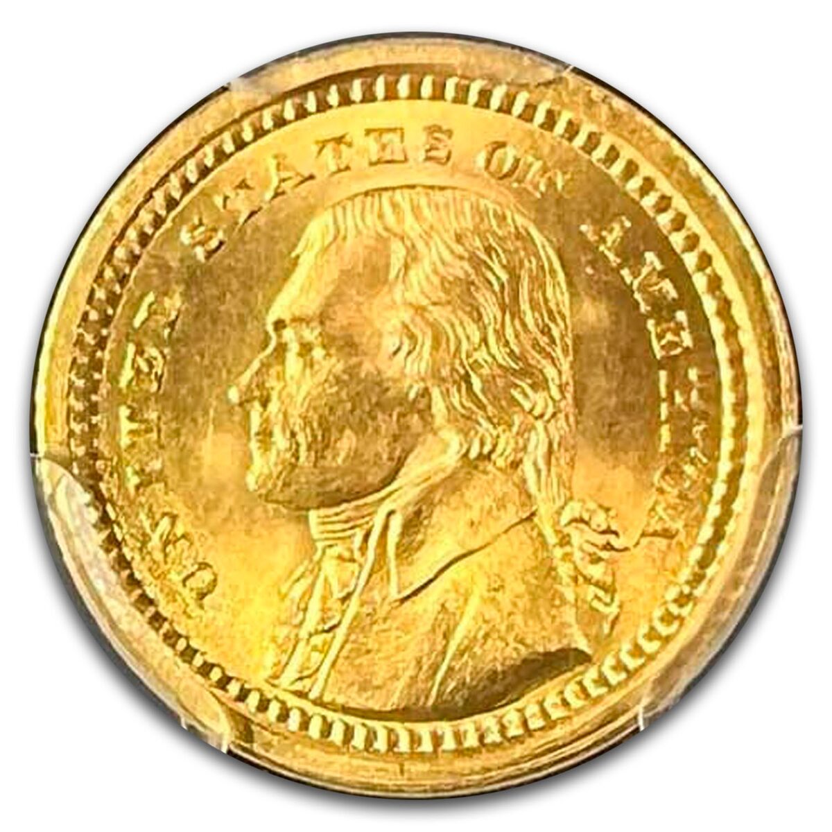 1903 Gold $1.00 Louisiana Purchase Jefferson MS-66+ PCGS