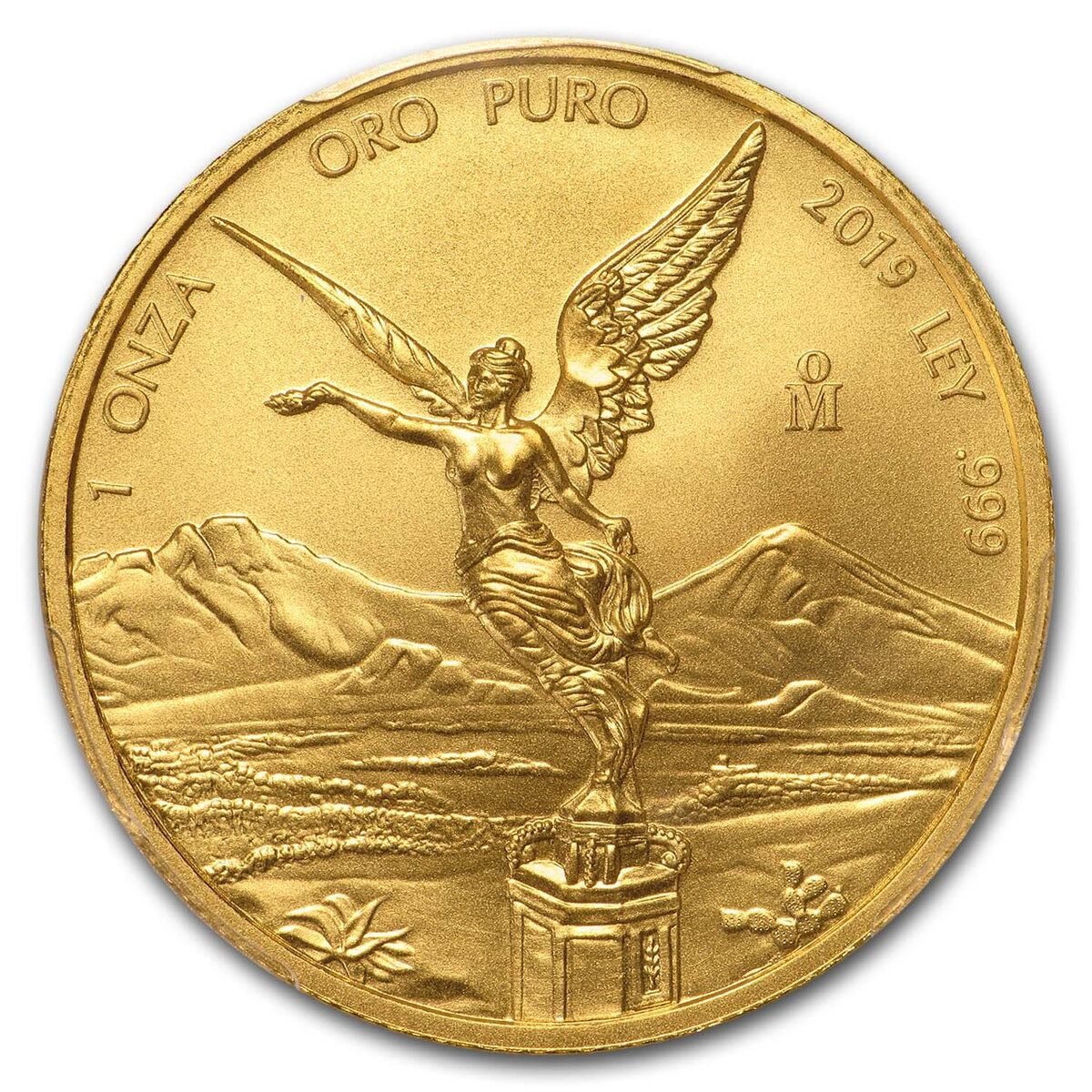2019 Mexico 1 oz Gold Libertad MS-70 PCGS (FS, Green Label)