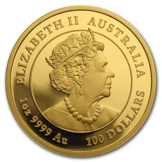 2020 Australia 1 oz Gold Lunar Mouse Proof (w/box & COA)