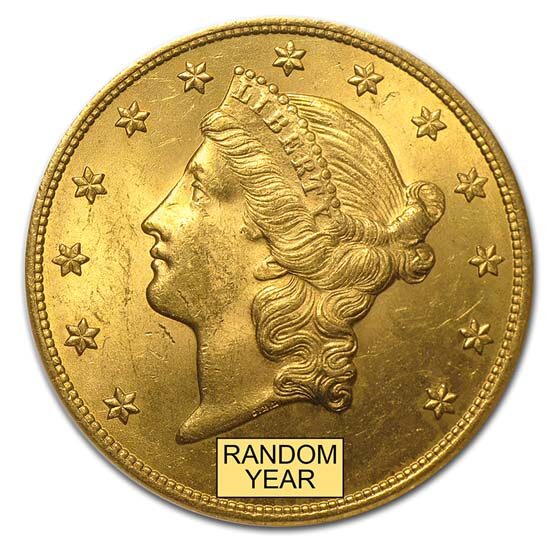 $20 Liberty Gold Double Eagle MS-63 NGC (Pre-1900)