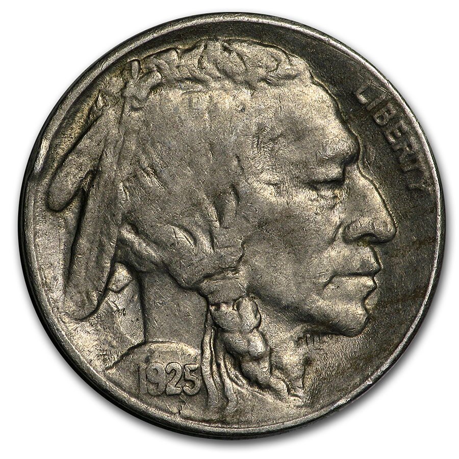 1925-S Buffalo Nickel XF
