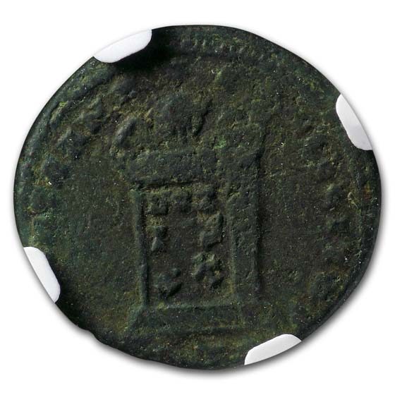 Roman AE3 Bi Nummus Constantine II (337-340 AD) VF NGC