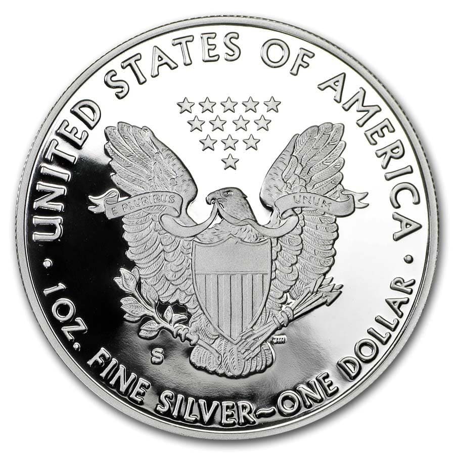 2019-S 1 oz Proof American Silver Eagle (w/Box & COA)