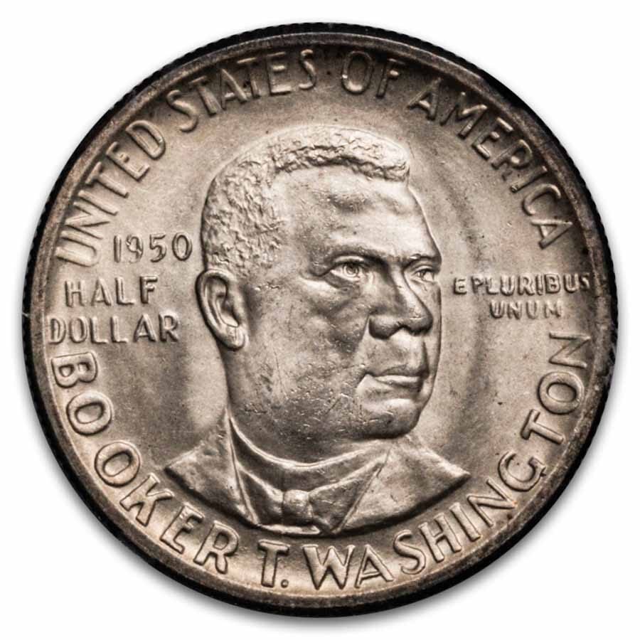 1950 Booker T. Washington Half Dollar MS-67 NGC