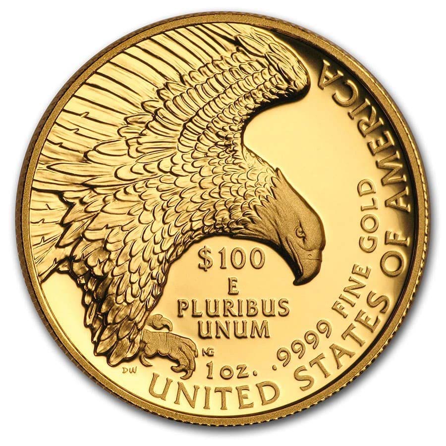 2019-W High Relief American Liberty Gold (w/Box and COA)