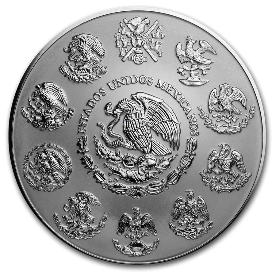 2019 Mexico 5 oz Silver Reverse Proof Libertad