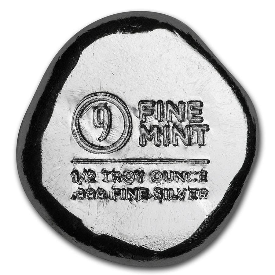 1/2 oz Hand Poured Lucky Pieces - 9Fine Mint (Santa Claus)
