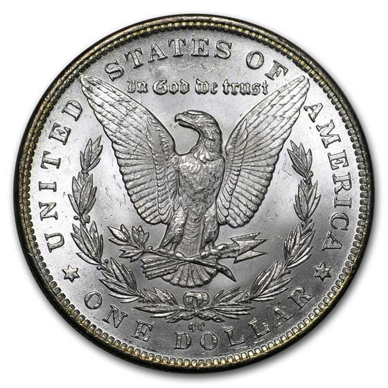 1891-CC Morgan Dollar Spitting Eagle BU