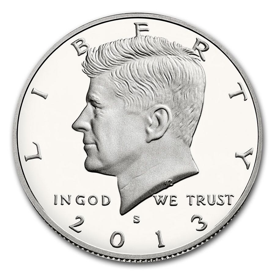 2013-S Kennedy Half Dollar Gem Proof