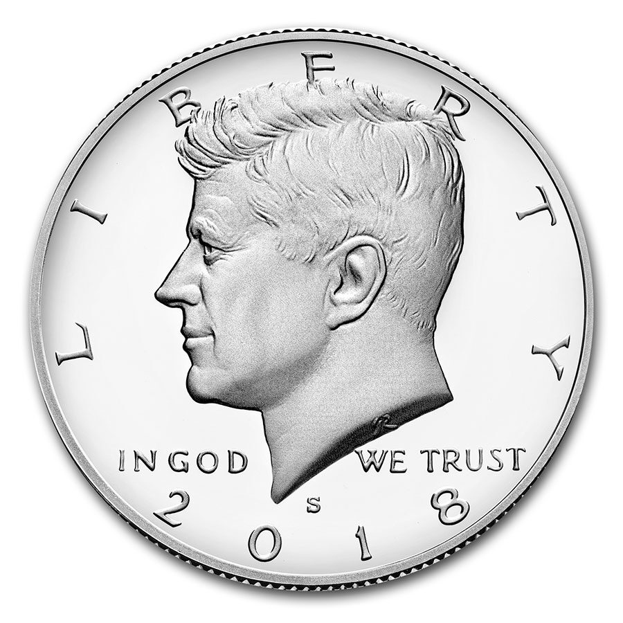 2018-S Silver Kennedy Half Dollar Gem Proof