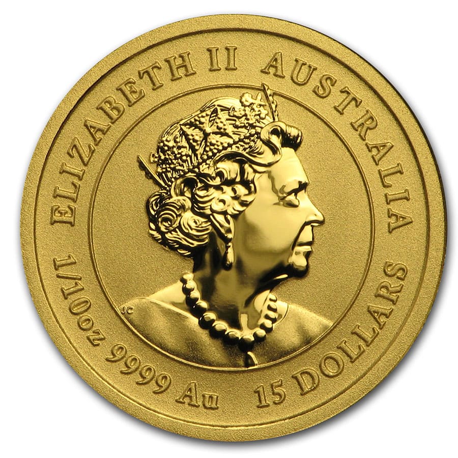 2020 Australia 1/10 oz Gold Lunar Mouse BU (Series III)