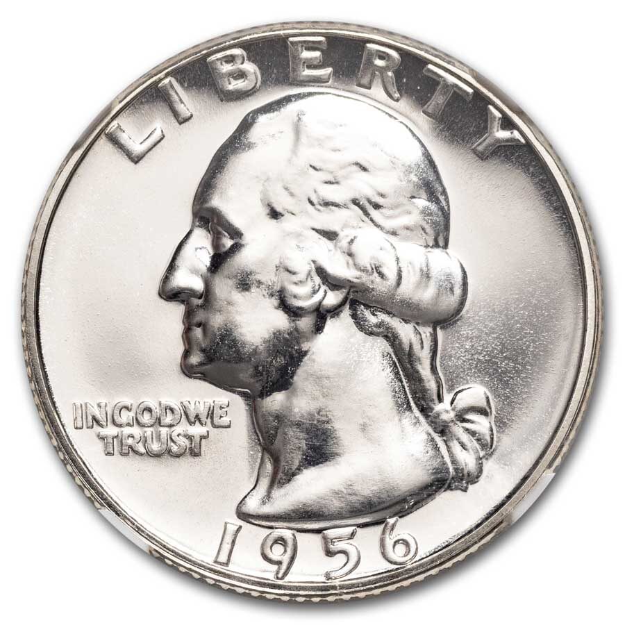 1956 Washington Quarter PF-69 NGC