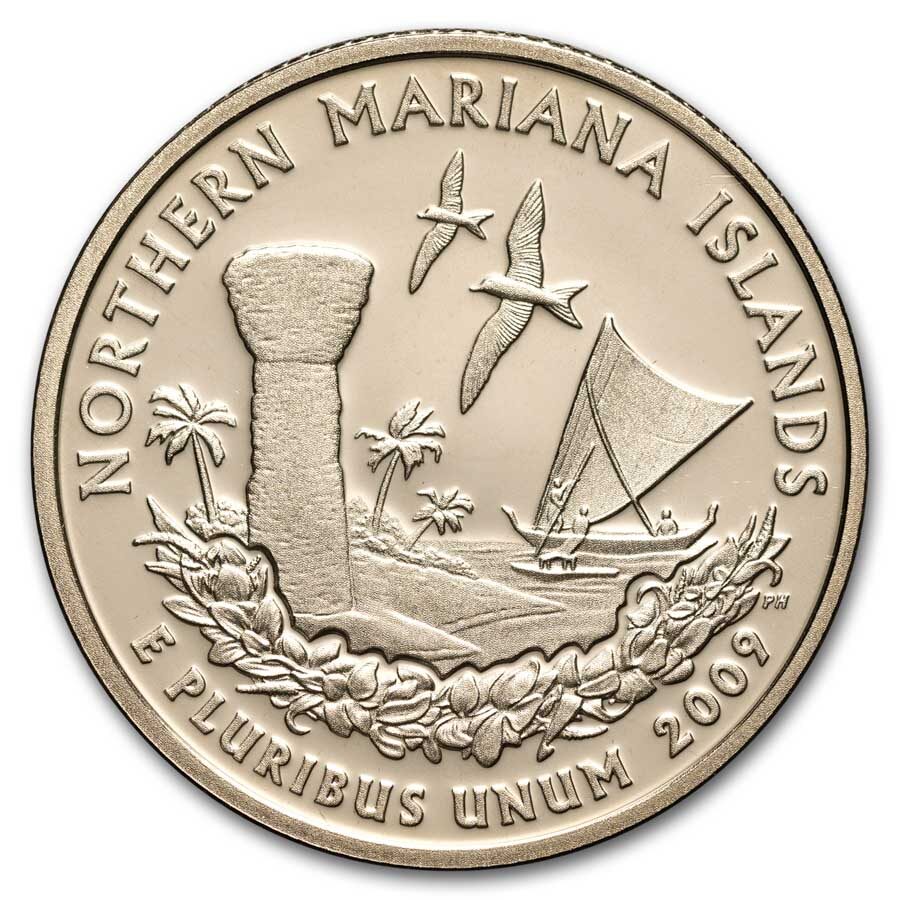 2009-S U.S. Territory Northern Mariana Islands Quarter Proof