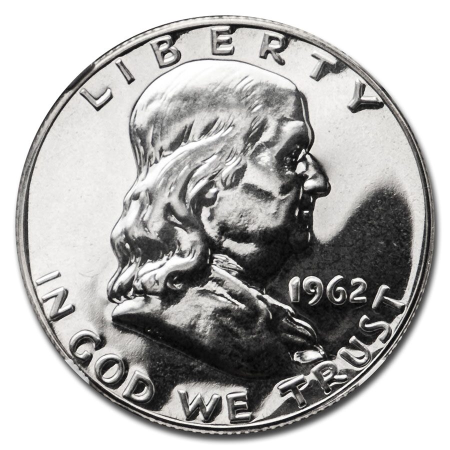 1962 Franklin Half Dollar PF-66 NGC