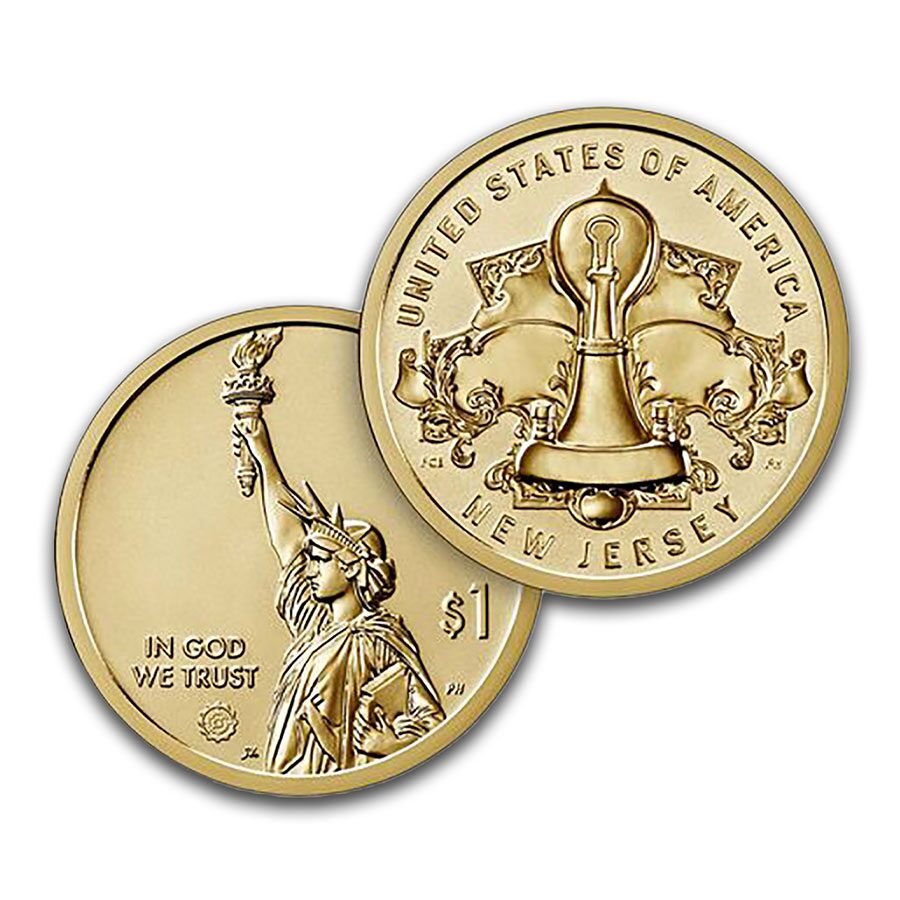 2019-S American Innovation $1 Edisons Light Bulb (Rev Proof) (NJ)
