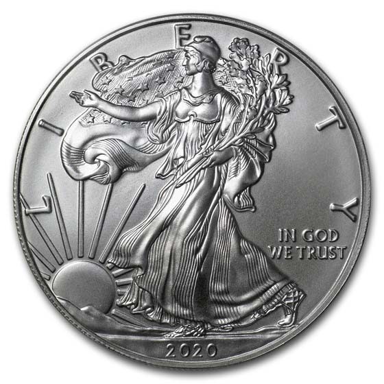 2020 American Silver Eagle MS-69 PCGS