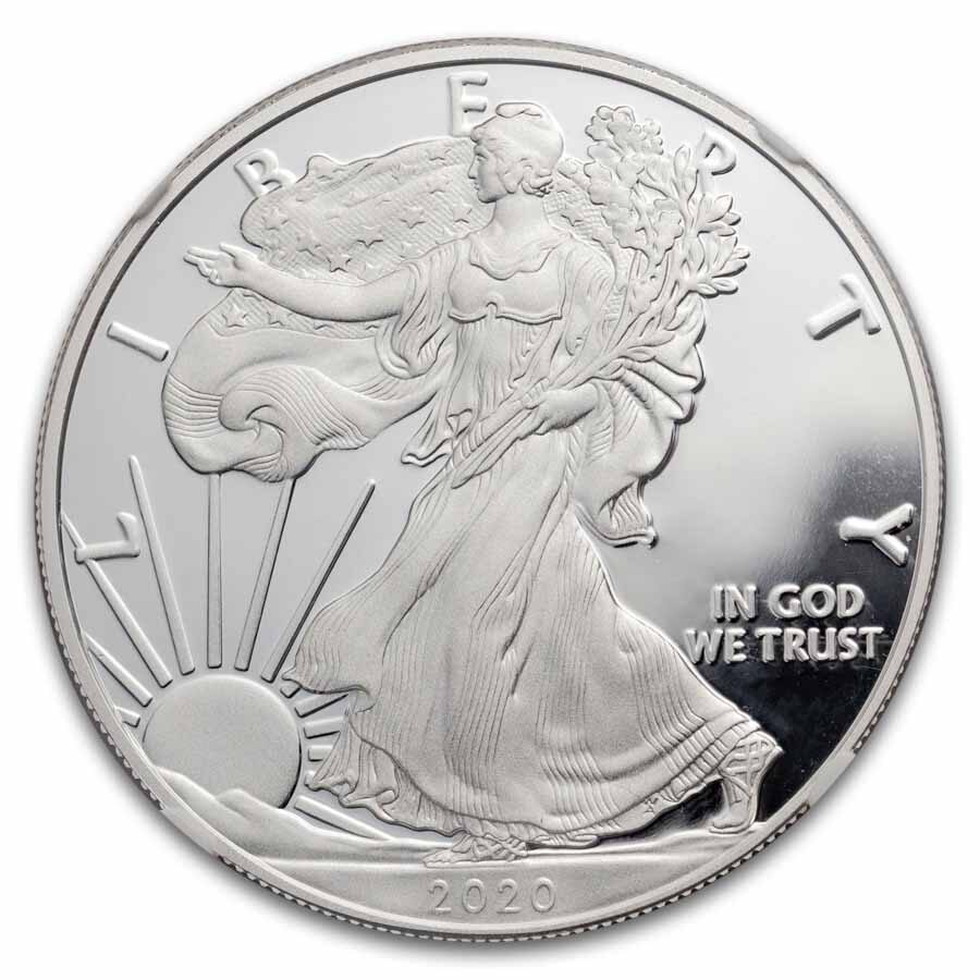 2020-W Proof American Silver Eagle PF-69 NGC