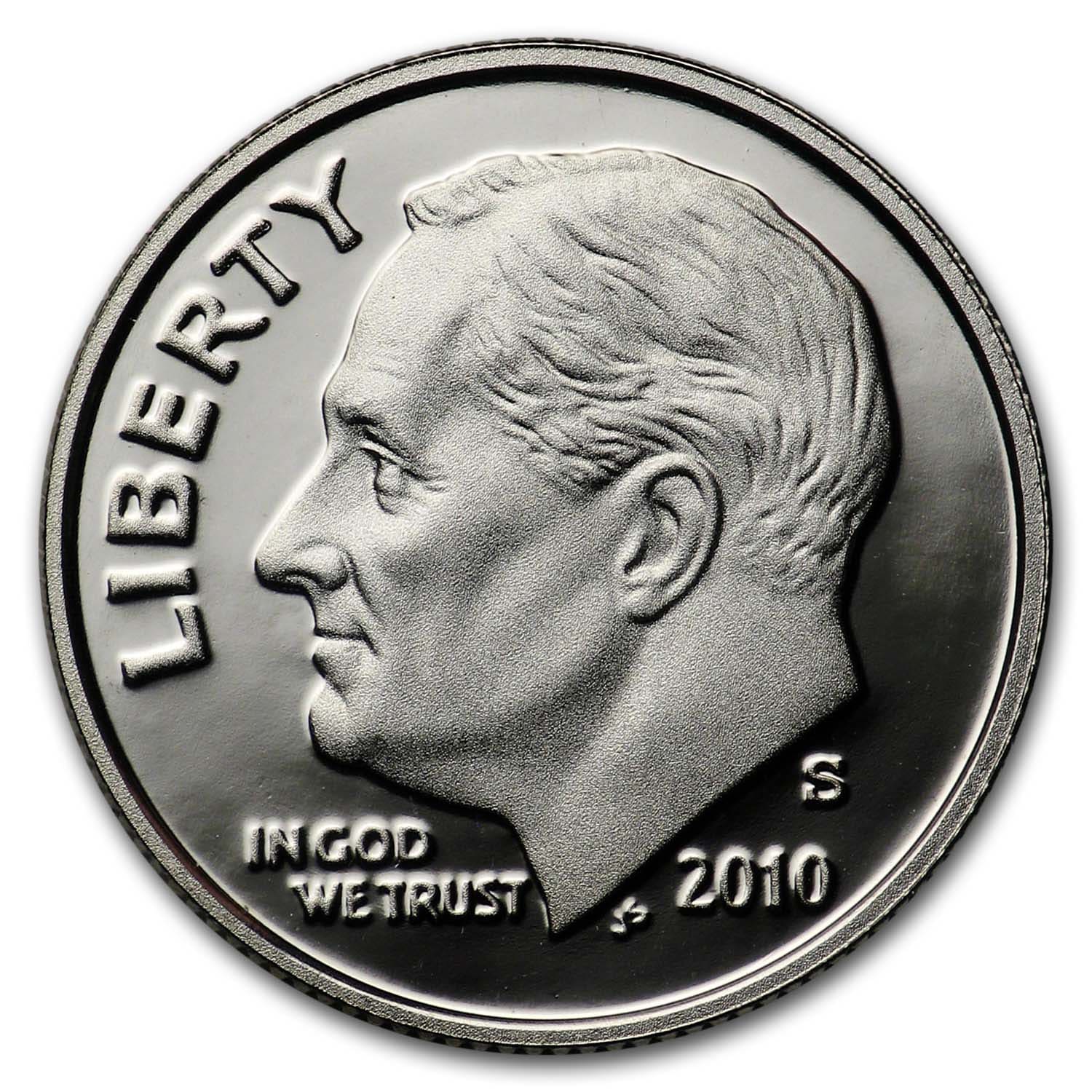 2010-S Roosevelt Dime Gem Proof