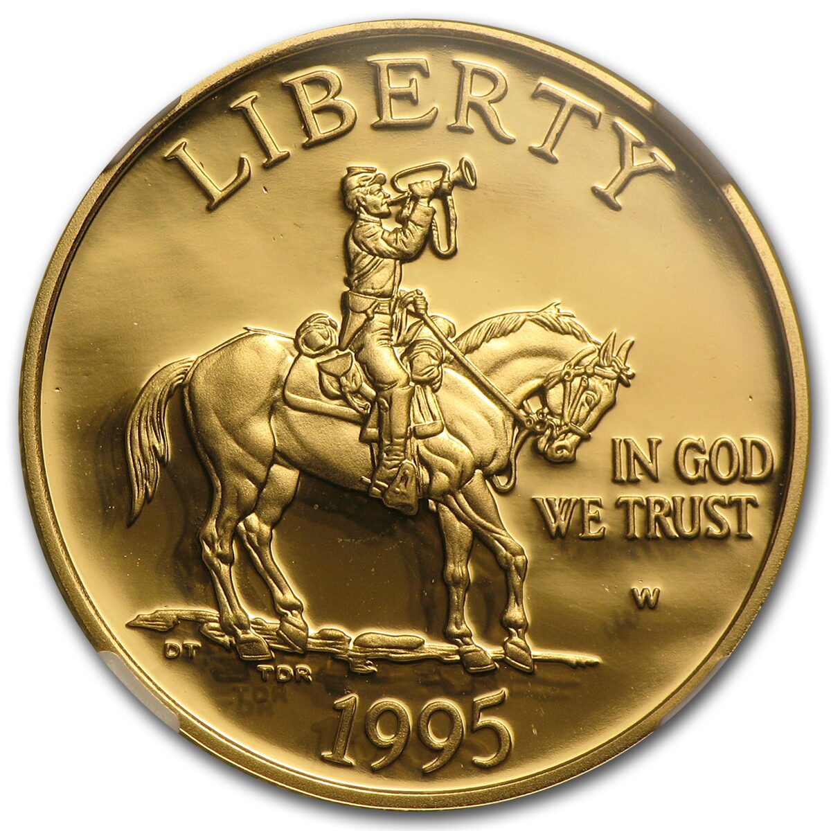 1995-W Gold $5 Commem Civil War PF-70 NGC