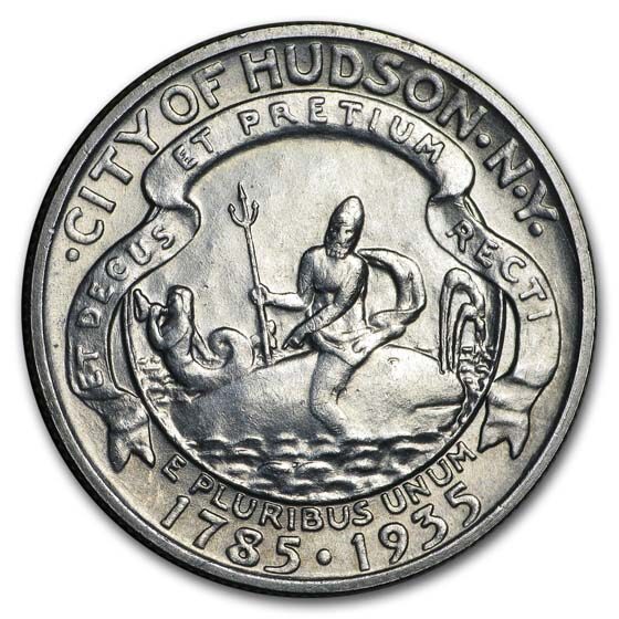 1935 Hudson Half Dollar BU