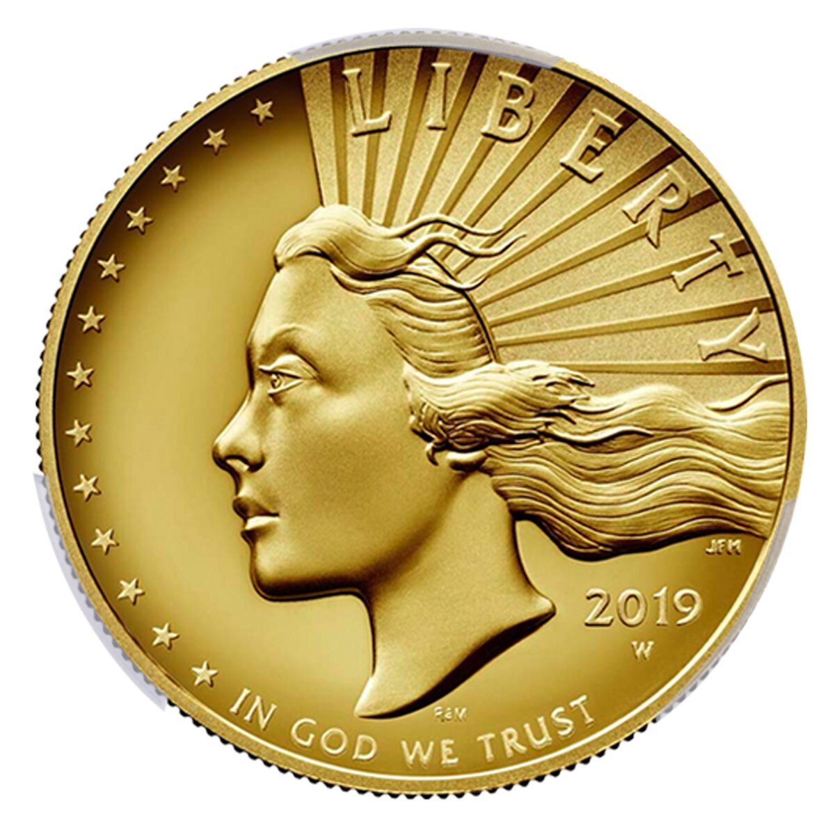 2019-W High Relief American Liberty Gold SP-70 PCGS (FS)