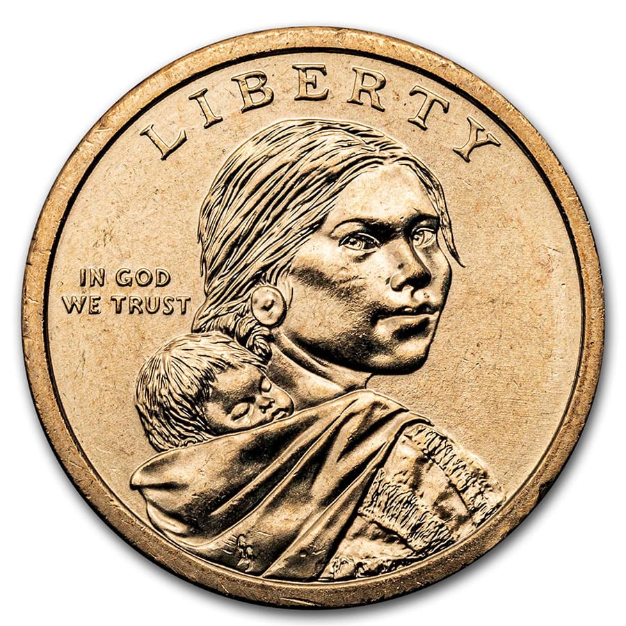 2010-P Native Amer $1 - Great Law of Peace BU