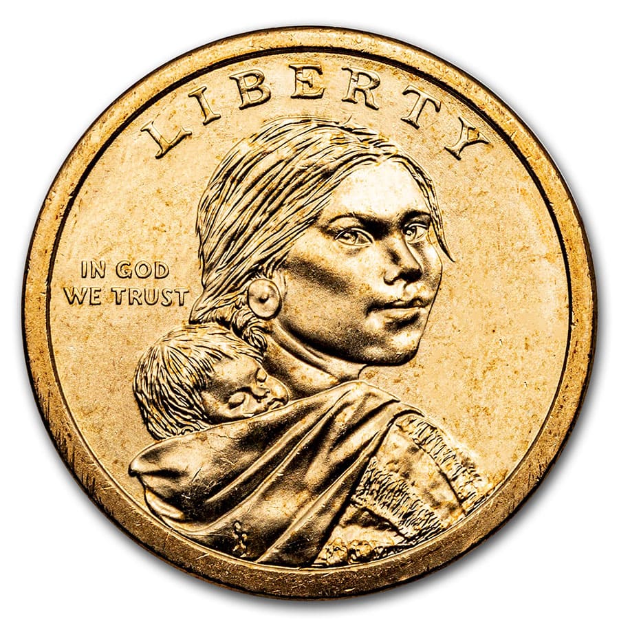 2012-P Native Amer $1 - 17th Century Trade Routes BU