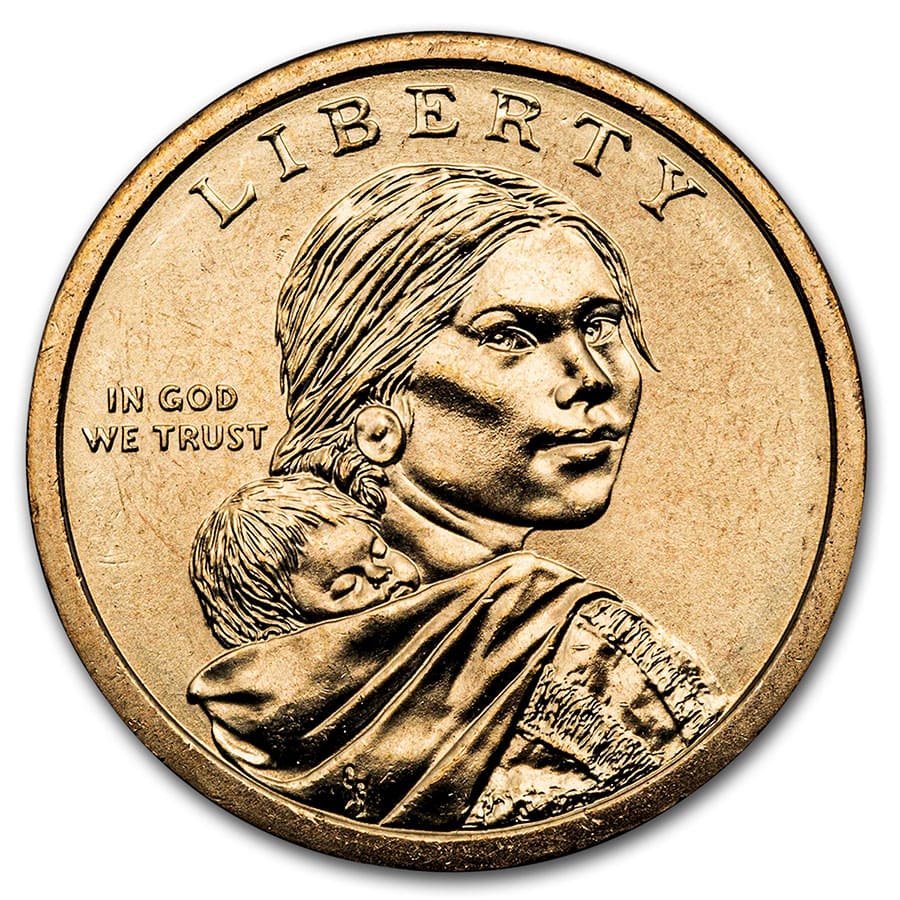 2013-P Native Amer $1 - Treaty with the Delawares BU