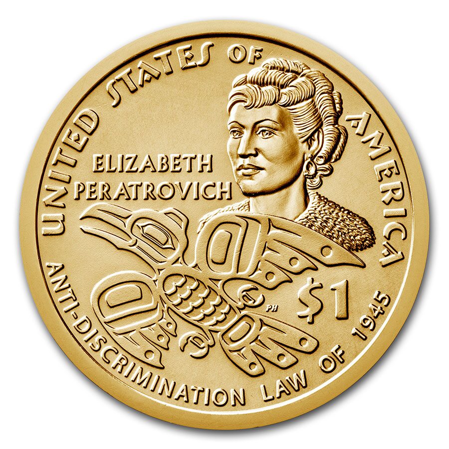 2020-D Native Amer $1 - Peratrovic Anti-Discrimination BU