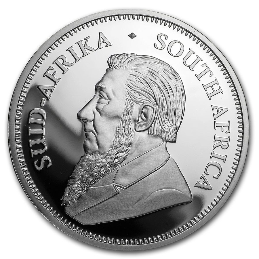 2020 South Africa 2 oz Silver Krugerrand Proof