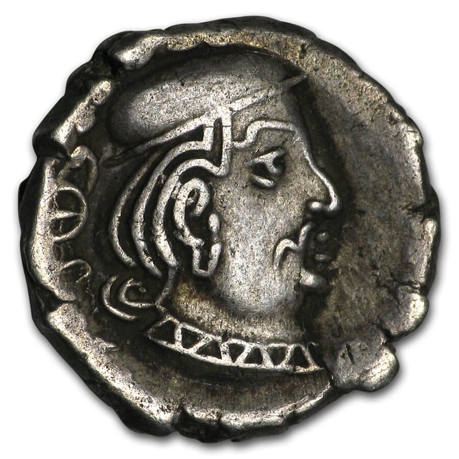 India Western Silver Drachm Satraps (35 BC-415 AD) VF-XF