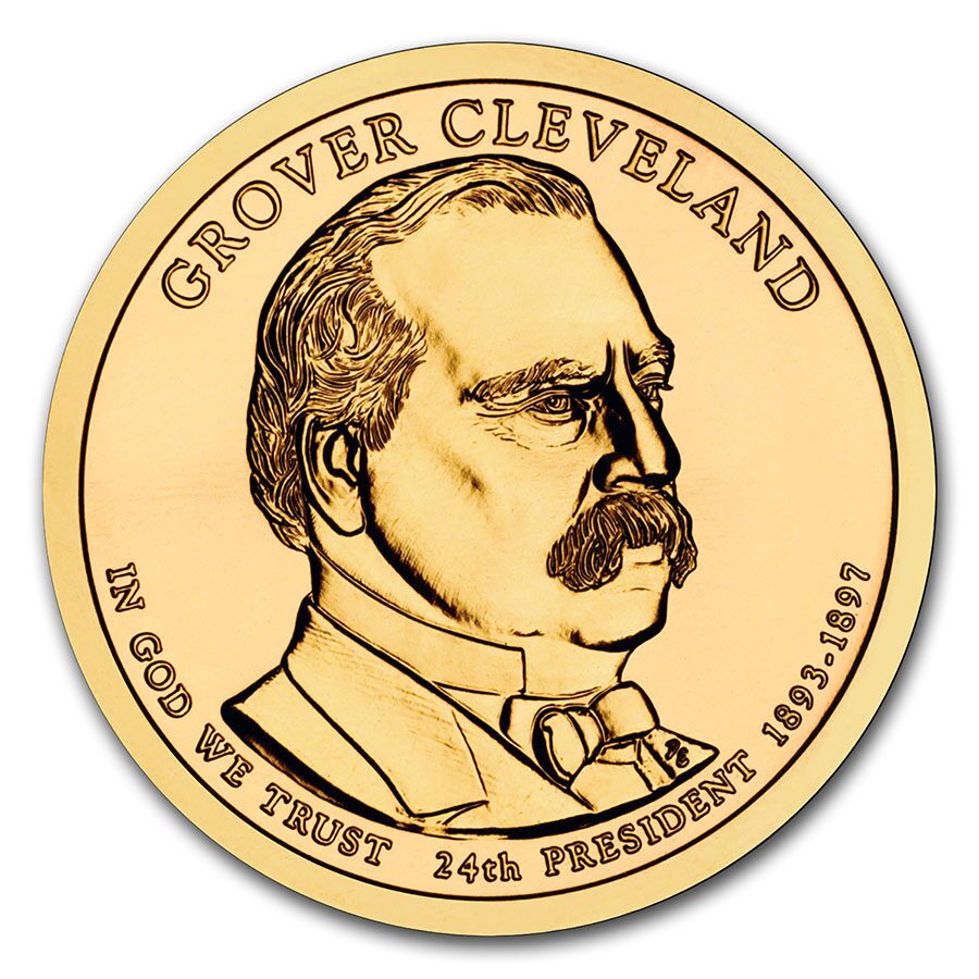 2012-P Grover Cleveland Presidential Dollar BU (2nd Term)