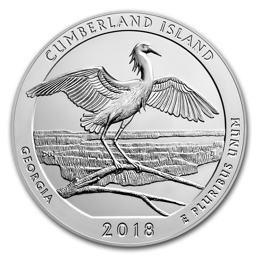 2018-D ATB Quarter Cumberland Island National Seashore BU