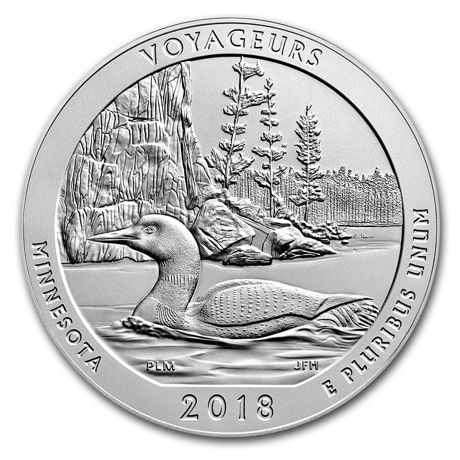 2018-P ATB Quarter Voyageurs National Park BU