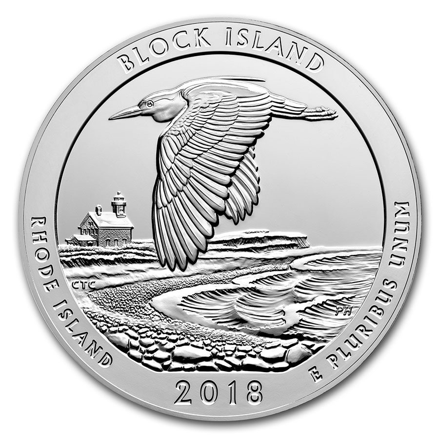 2018-P ATB Quarter Block Island National Wildlife Refuge BU