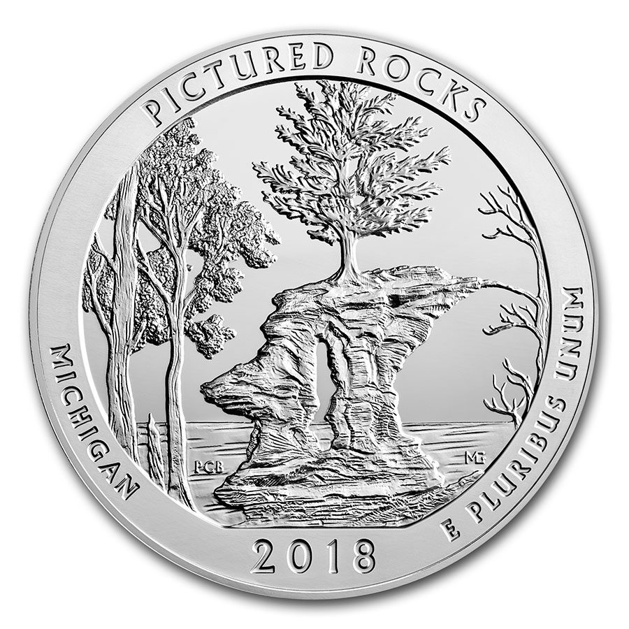 2018-D ATB Quarter Pictured Rocks National Lakeshore BU